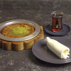کاتمر با سرشیر