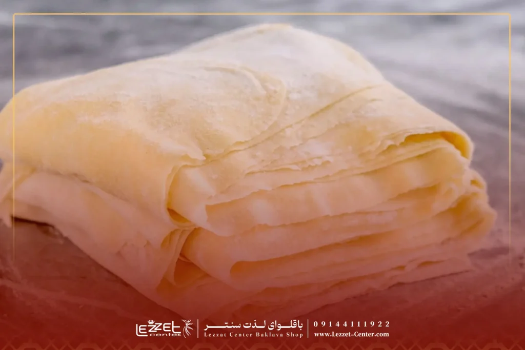 معرفی انواع خمیر باقلوا و طرز تهیه آنها