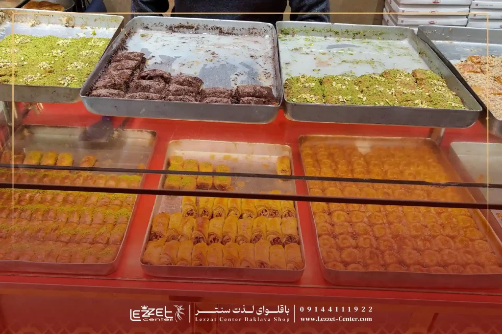 انواع باقلوا استانبولی؛ تلفیق هنر و مهارت