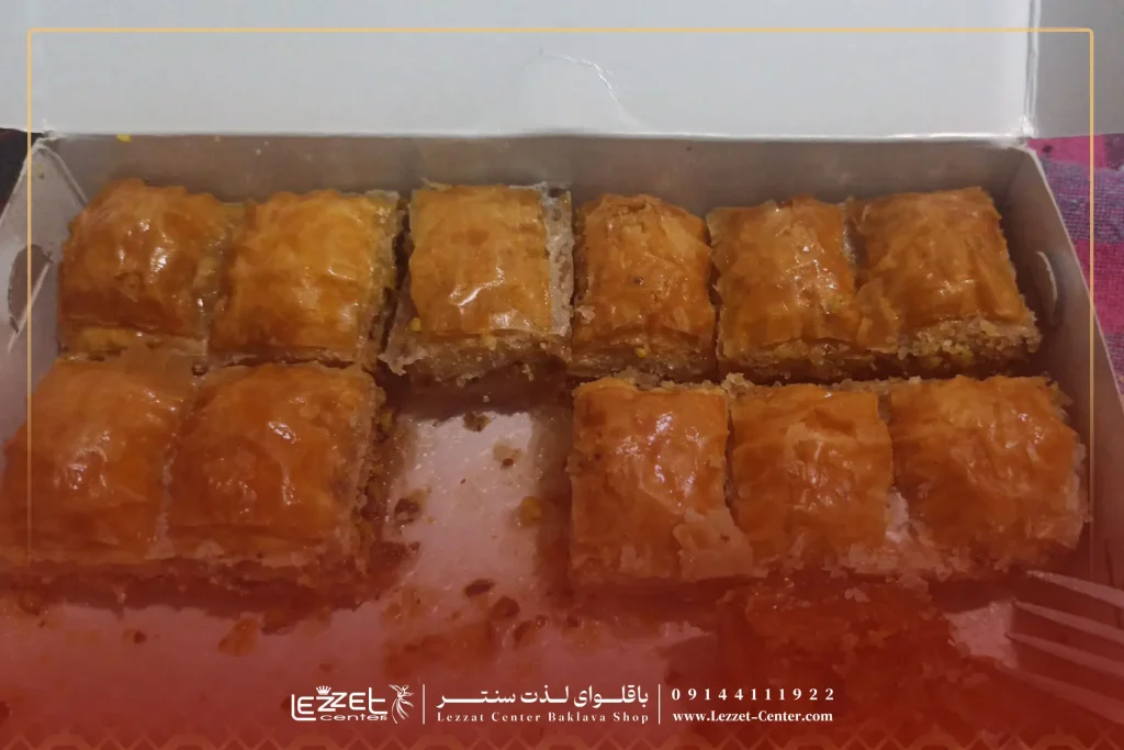 نقش شربت در تشخیص باقلوای مرغوب