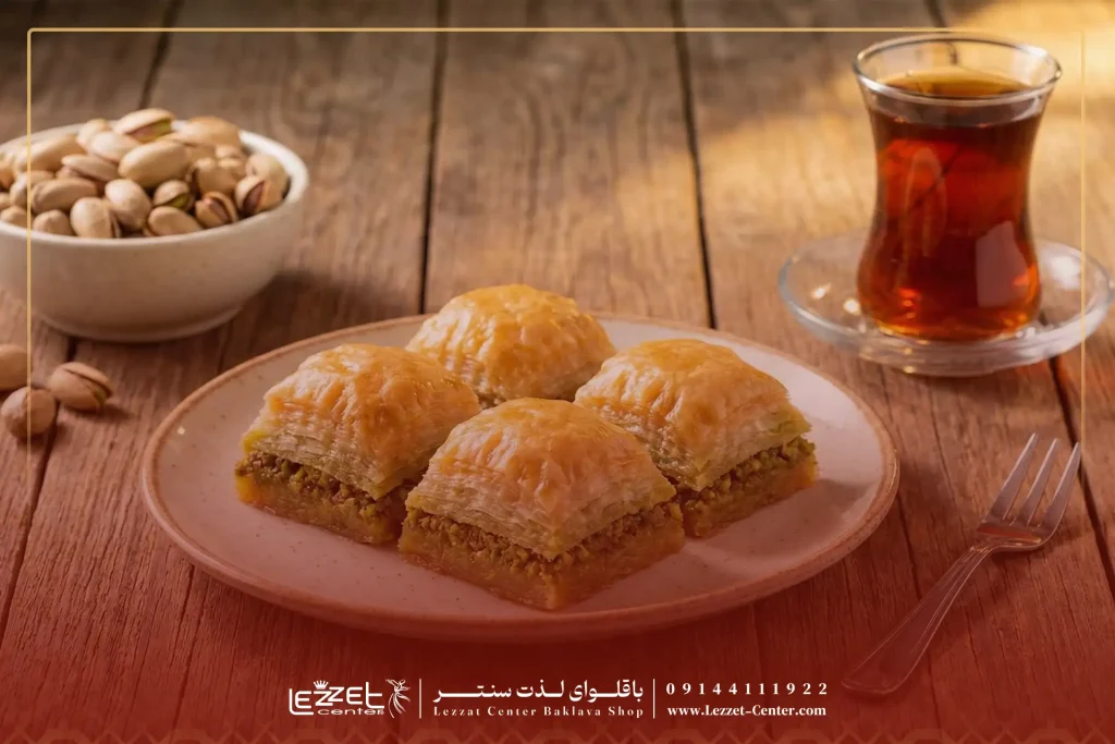 انرژی باقلوای پسته ای