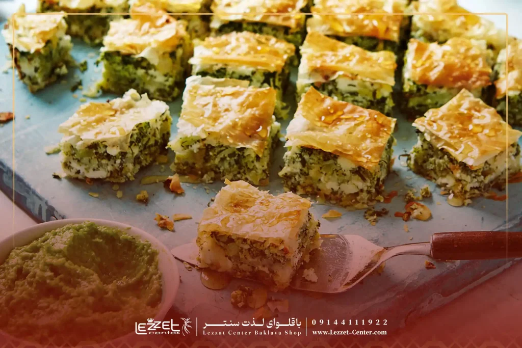 انواع باقلوا اصیل تبریز که می‌توانید سفارش دهید