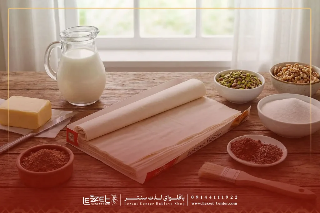 مواد لازم برای تهیه سوتلاوا