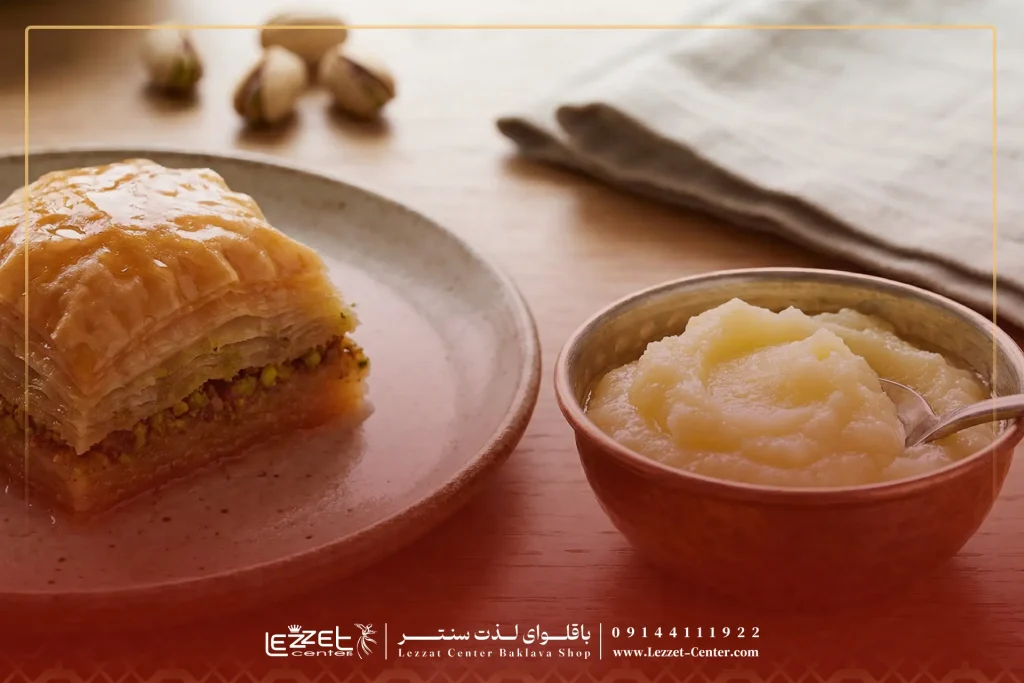 چرا استفاده از روغن حیوانی در تهیه باقلوا توصیه می‌شود؟